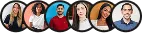 Team member avatars
